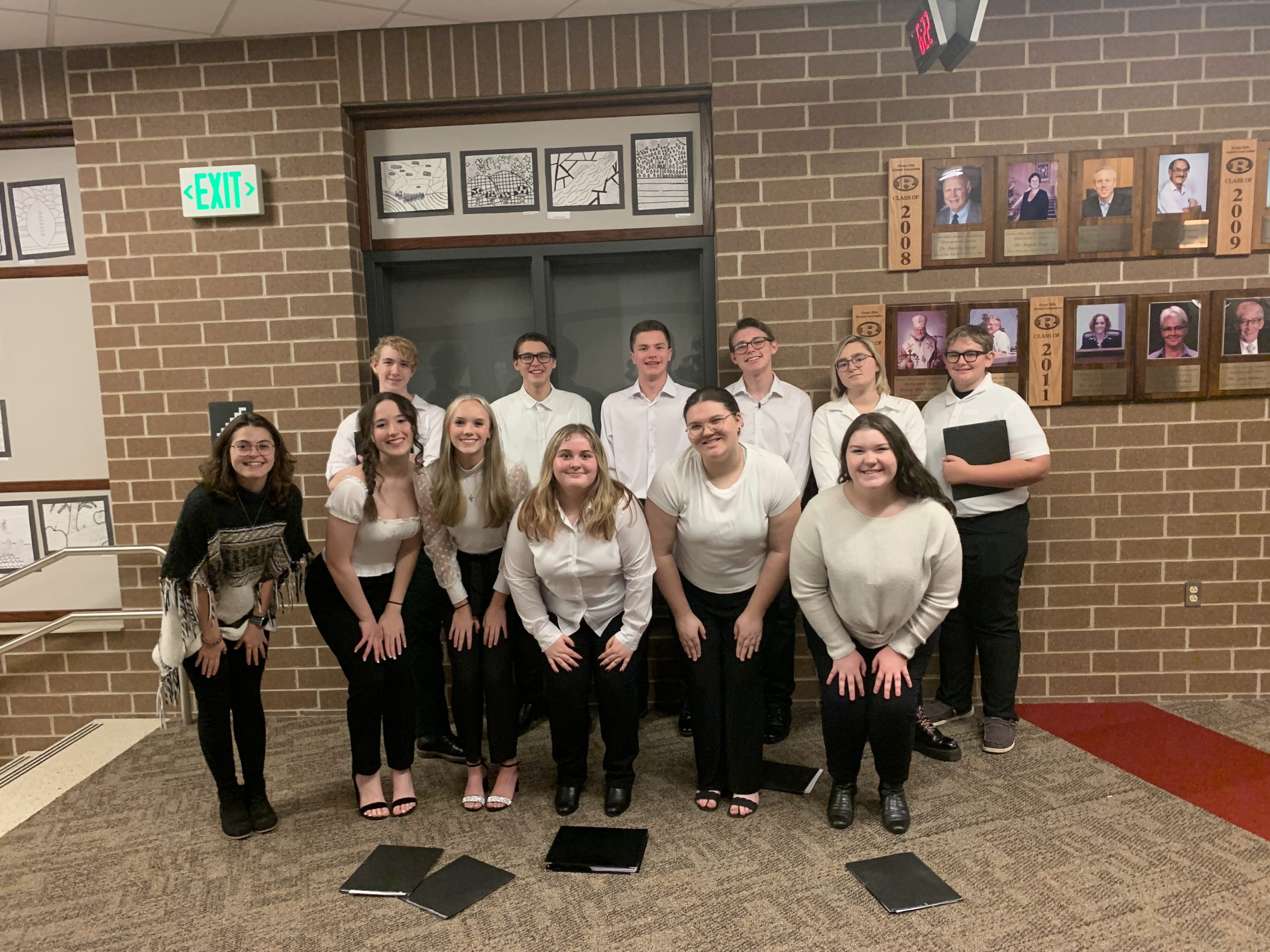 High School County Chorus Participants